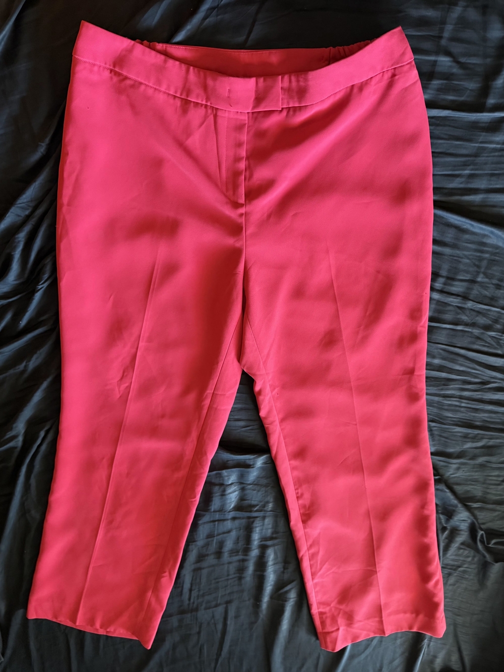 Women's Anne Klein Hot Pink Ankle Pants